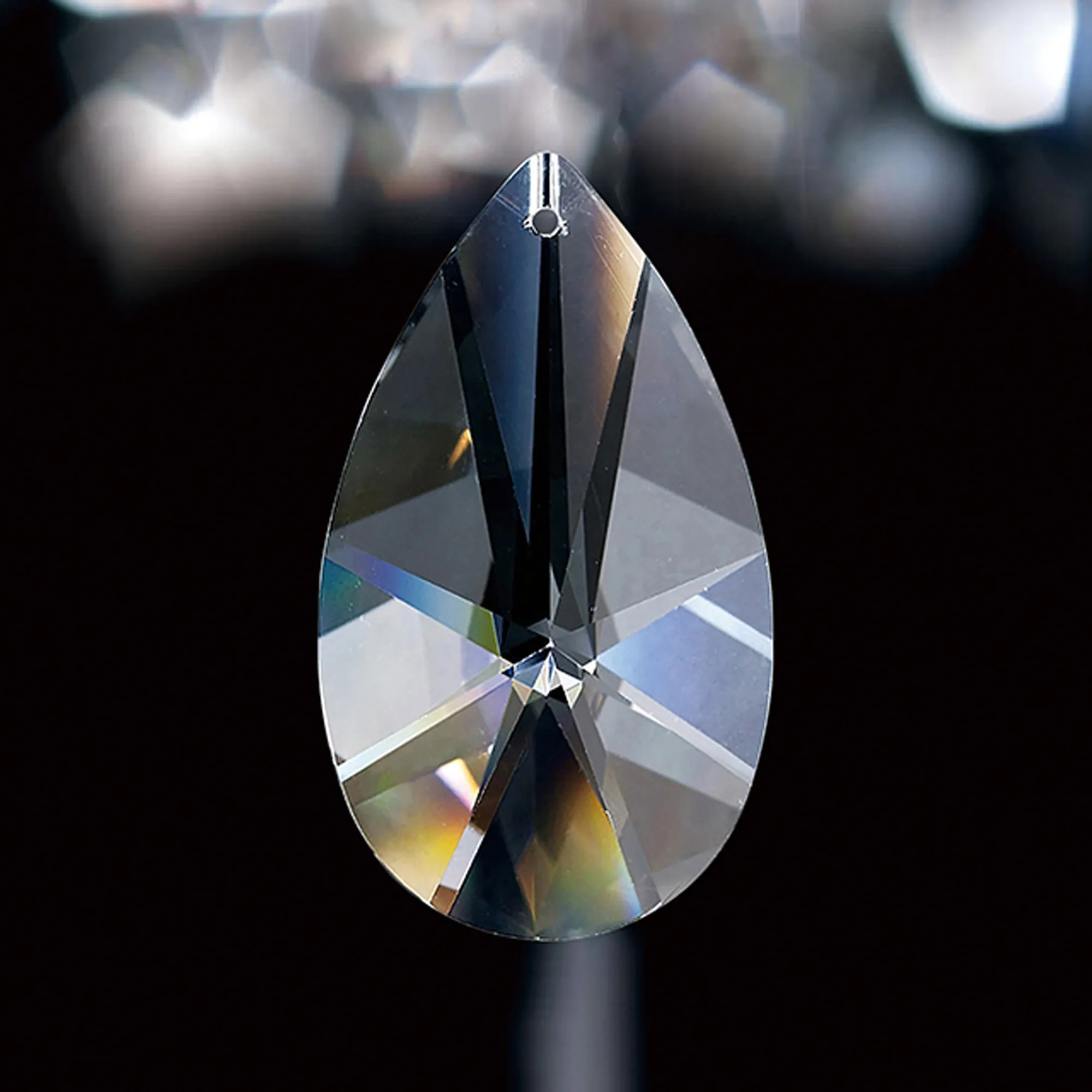 C20130  Crystal Star Pendalogue Without Ring 38mm